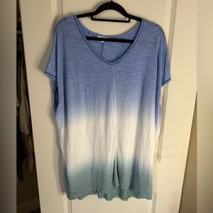 Long over sized tank top